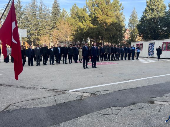 Kaymakam Mustafa ŞEKER 10 Kasım Atatürk’ü Anma Programına Katıldı